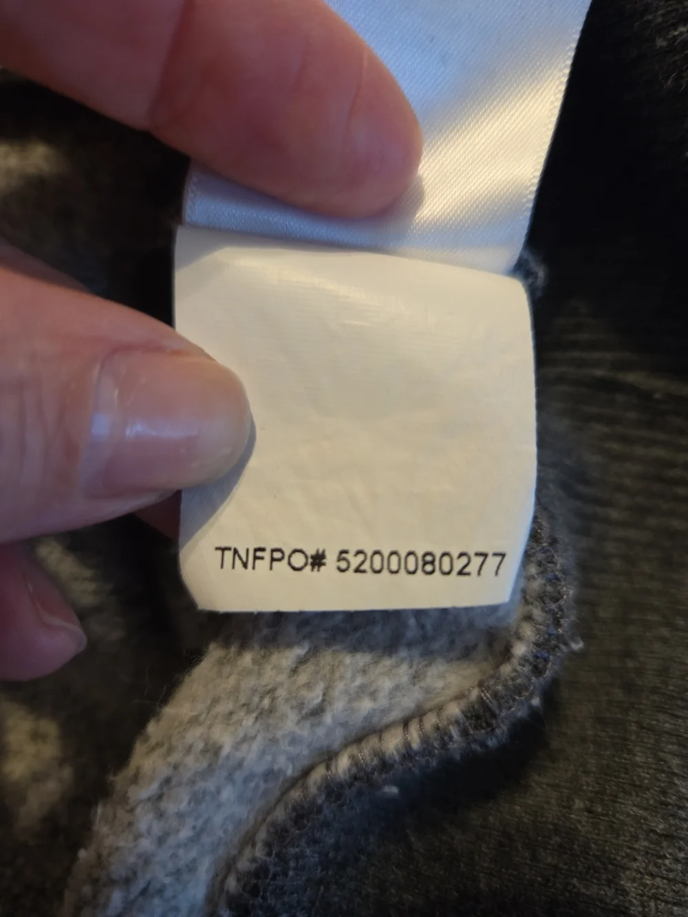 The North Face Dubai Graphic Hoodie - Dark Gray Size M
